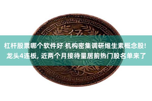 杠杆股票哪个软件好 机构密集调研维生素概念股! 龙头4连板, 近两个月接待量居前热门股名单来了
