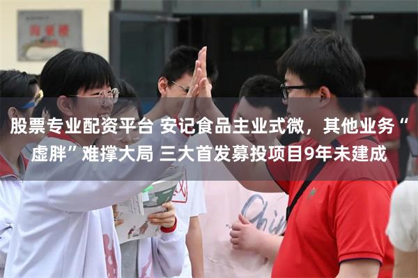 股票专业配资平台 安记食品主业式微,其他业务“虚胖”难撑大局 三大首发募投项目9年未建成