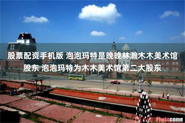股票配资手机版 泡泡玛特是晚晚林瀚木木美术馆股东 泡泡玛特为木木美术馆第二大股东